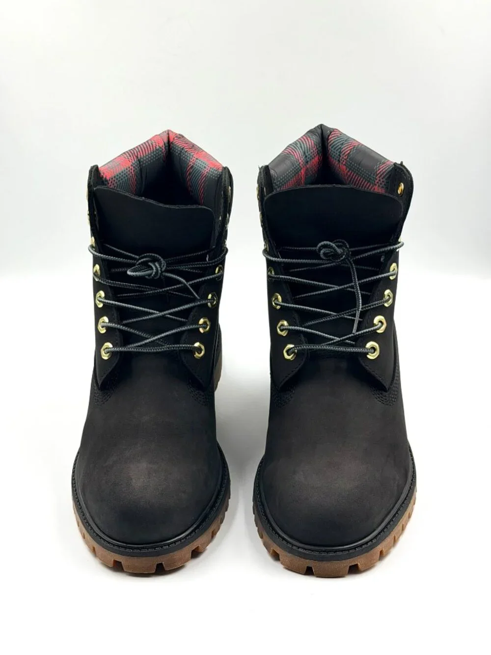 Timberland Premium 6-Inch Waterproof Boot Black/Plaid
